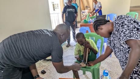 CURE team in Kilifi
