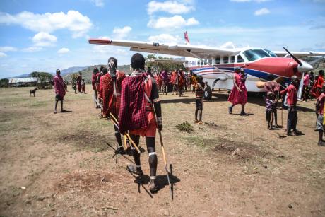 MAF opening a airstrip in partnership with RedTribe